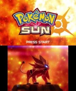 Pokemon Sun Title Screen